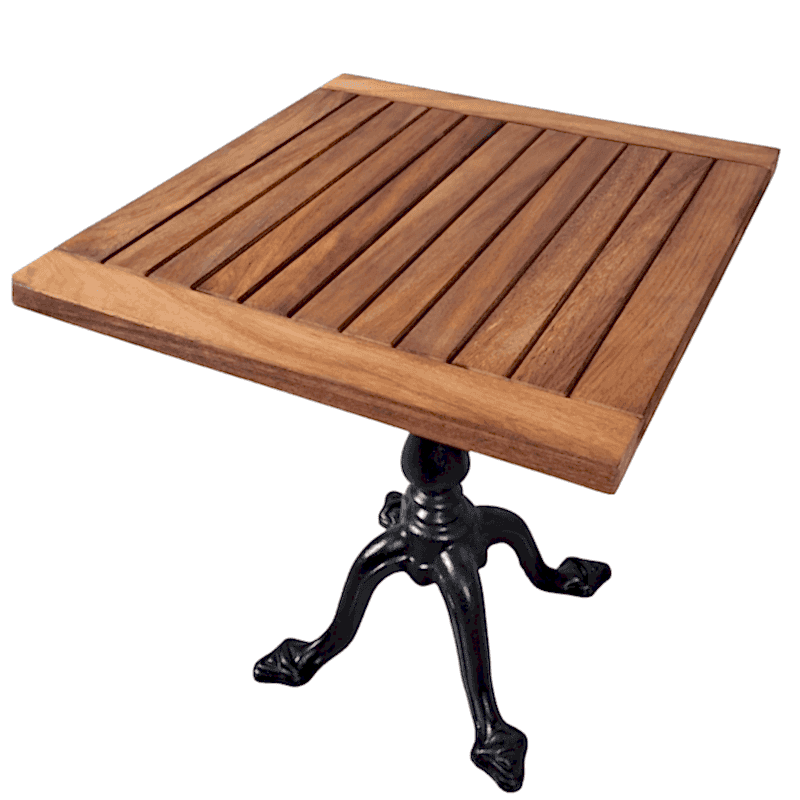 Iroko Izgaralı Masa