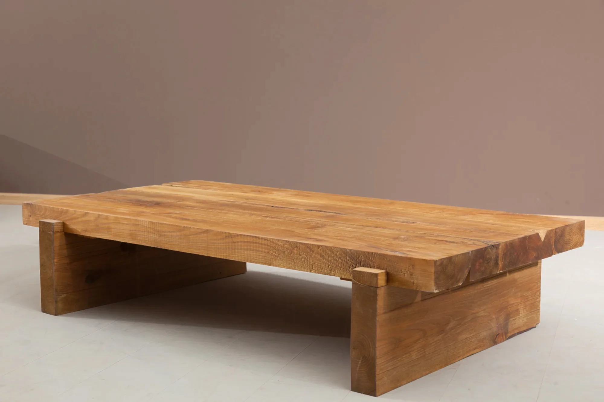 Chest Kestane Orta Sehpa - Görsel 2