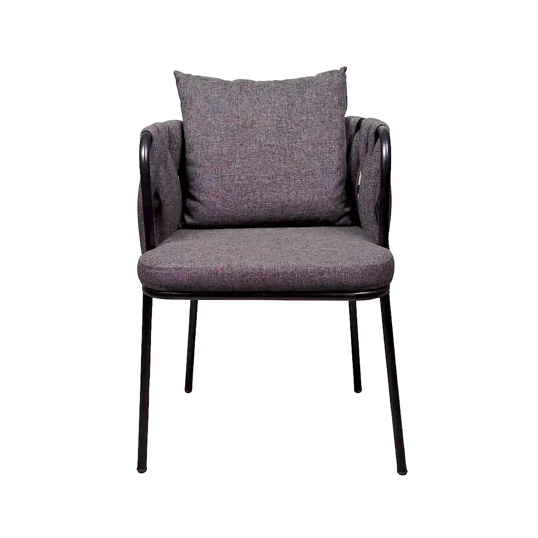 Örgülü Metal Sandalye - Görsel 2