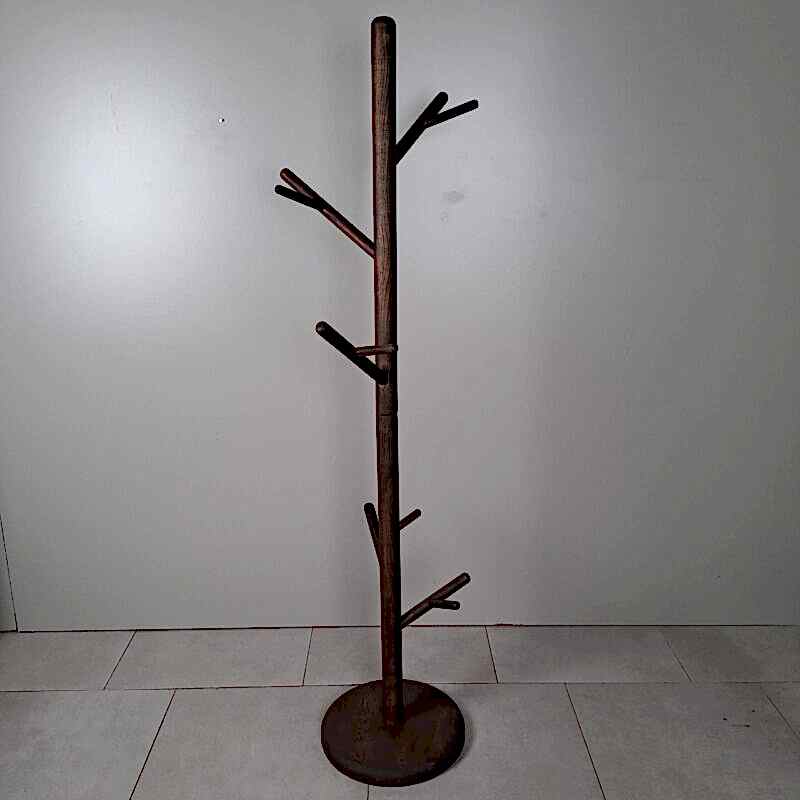 Siyah Ahşap Askılık