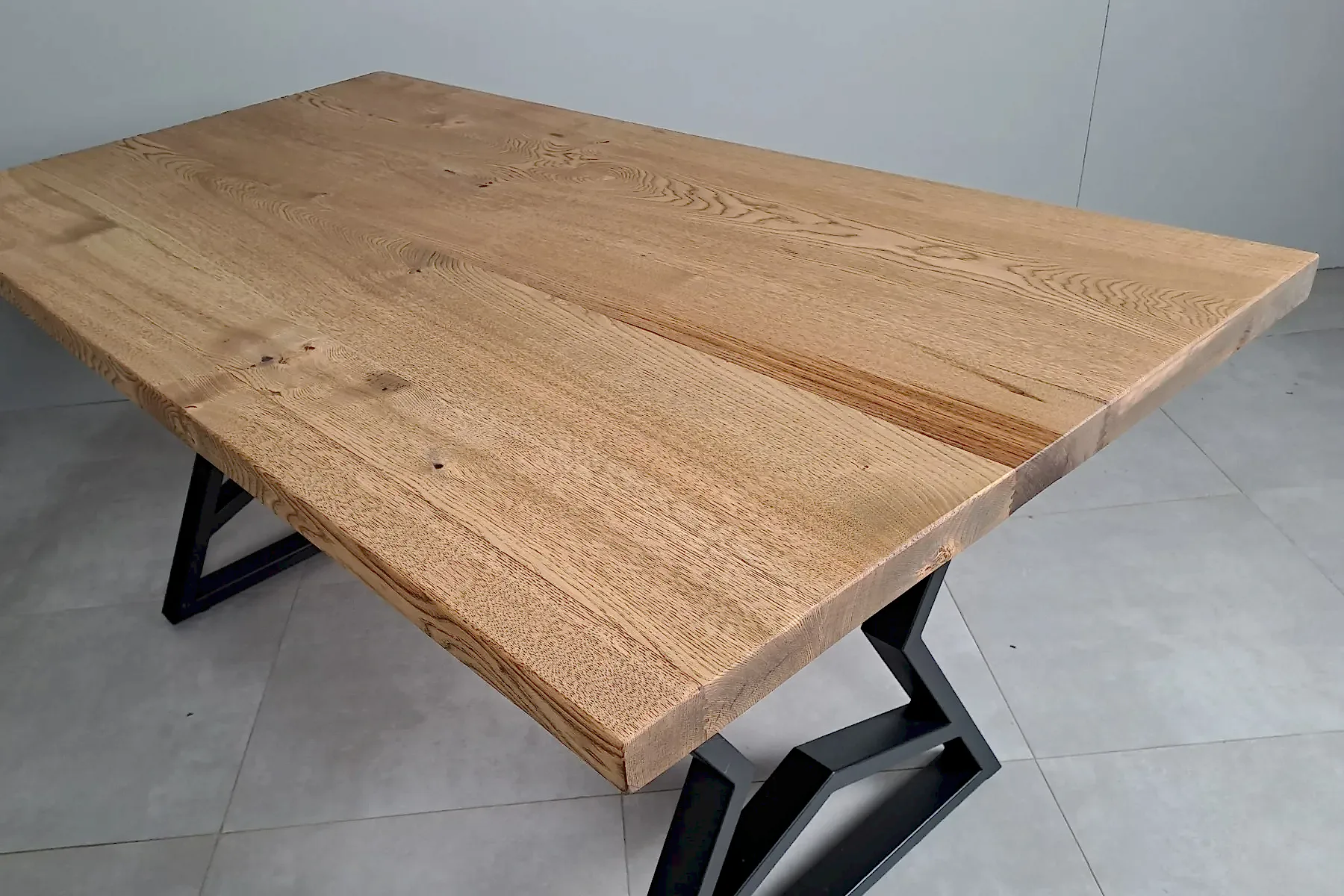 Kestane Düz Kenarlı Masa - Görsel 2